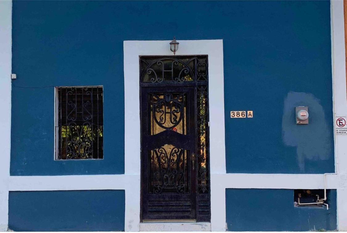 Casita Azul Colonial En El Centro De Merida. Exteriör bild