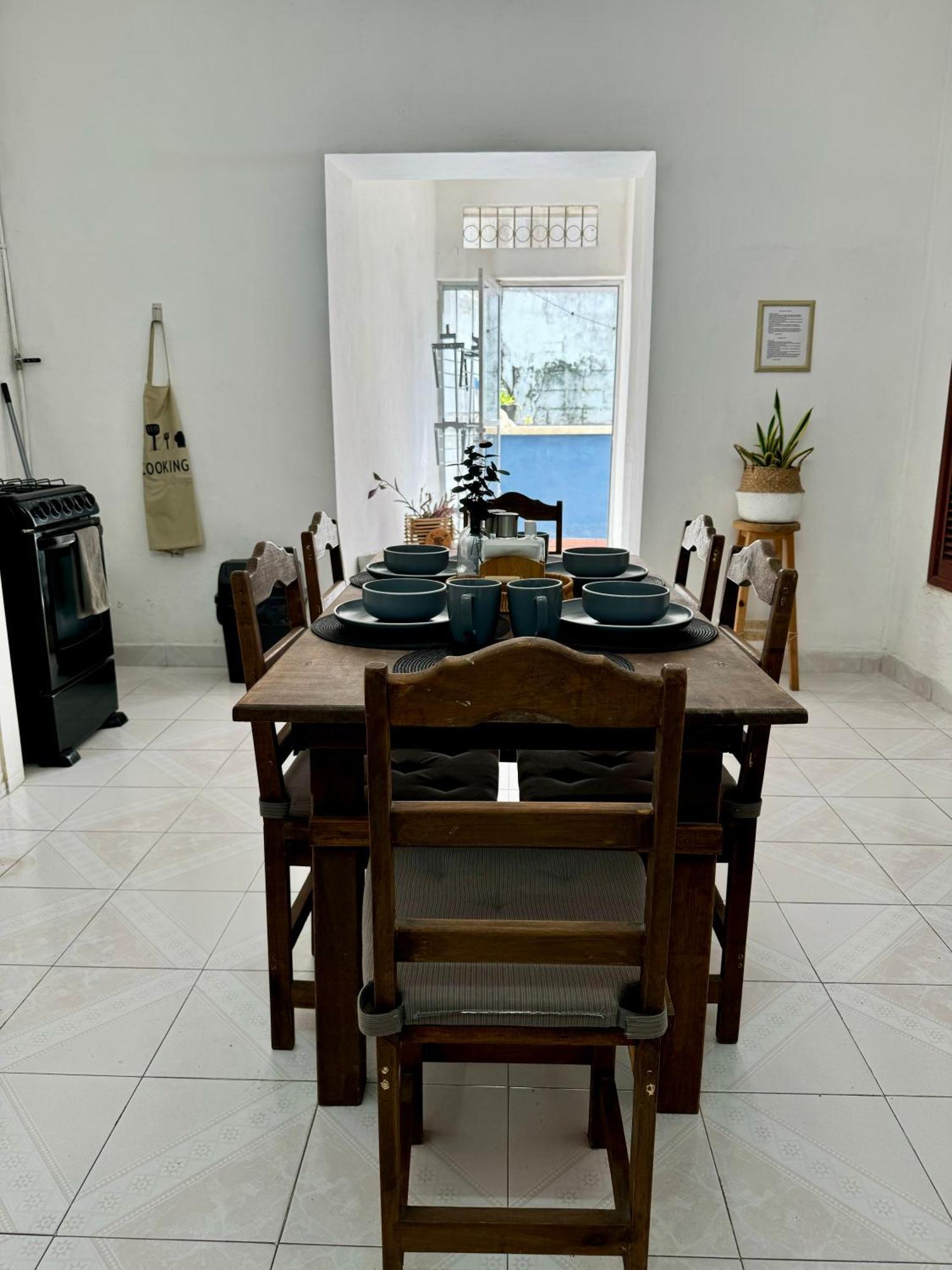 Casita Azul Colonial En El Centro De Merida. Exteriör bild